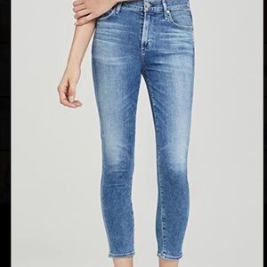 Rocket Crop High Rise Skinny Jeans